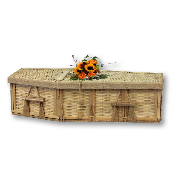 Image of a Child Bamboo Coffin